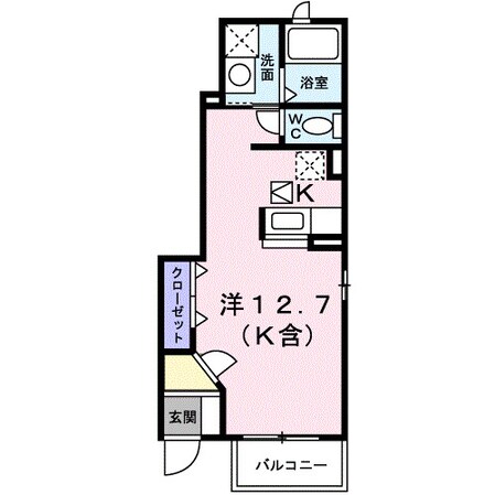 サンライズＫ　Ⅱの物件間取画像